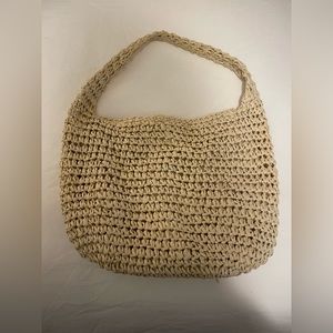Hat Attack straw bag